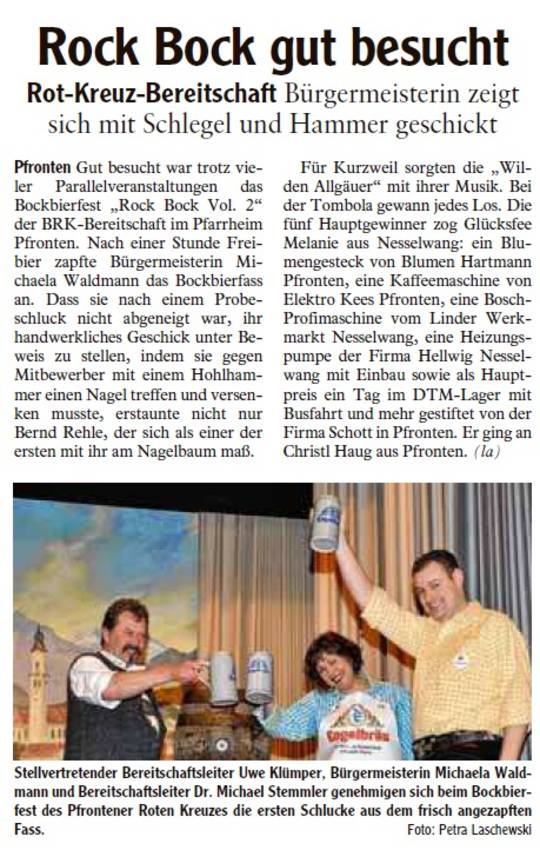 Rock Bock gut besucht