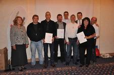 von links: Kreisvorsitzende Barbara Strobel,Thomas Wehr,Jens Wüst, Uwe Klümper, Andreas Veit, Gerd Benesch, Dr. Michael Stemmler, Petra Laschewski und Andreas Csauth auf dem Bild fehlen Gundolf Lippold und Johannes Schweitzer